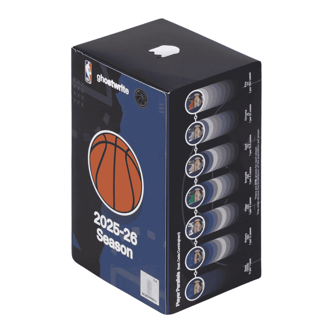 2025-26 ghostwrite NBA Game Face Basketball Hobby Box