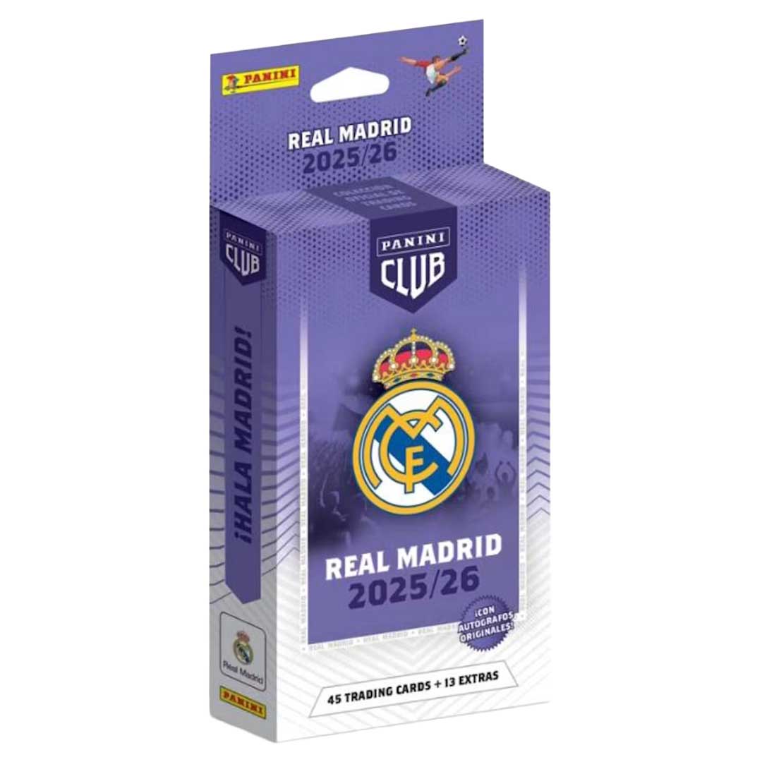 2025-26 Panini Club Real Madrid Hanger Box Release Date Checklist Price