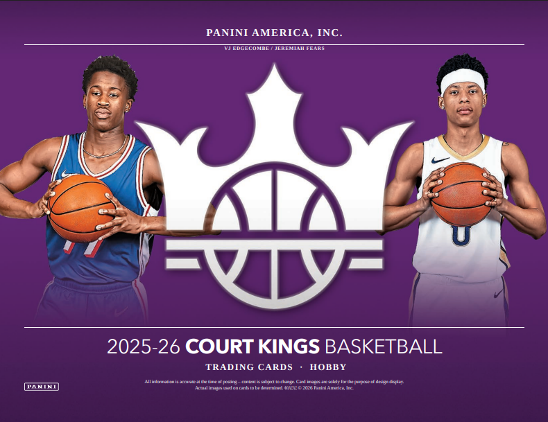 2025-26 Panini Court Kings Basketball Hobby Box