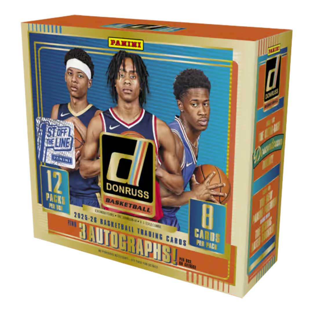 2025-26 Panini Donruss Basketball Hobby Box - 1st Off The Line (FOTL)