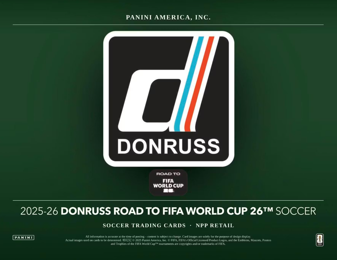 2025-26 Panini Donruss Road to FIFA World Cup Soccer Blaster Pack