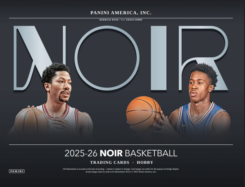 2025-26 Panini Noir Basketball 1st Off The Line FOTL Hobby 4-Box Case