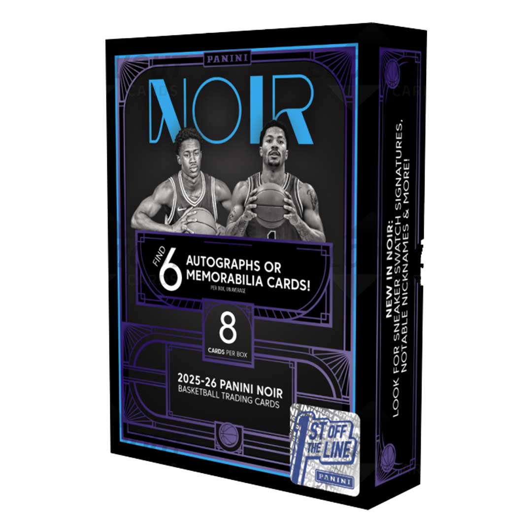 2025-26 Panini Noir Basketball 1st Off The Line FOTL Hobby Box