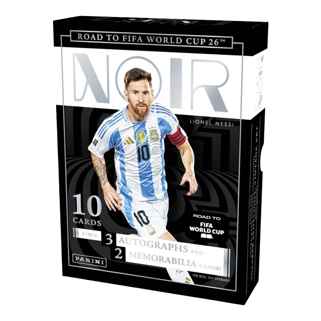 2025-26 Panini Noir Road to FIFA World Cup Soccer Hobby International Box