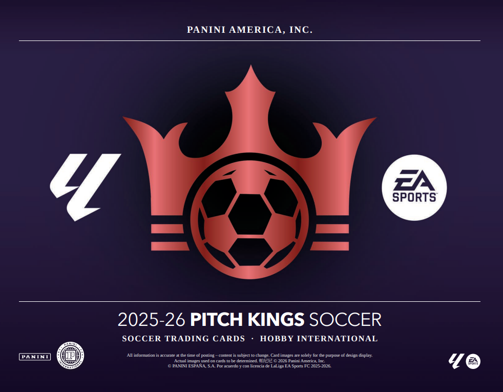 2025-26 Panini Pitch Kings Soccer Hobby International Box