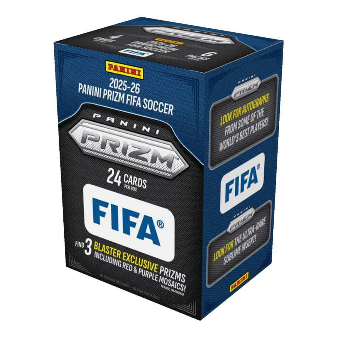 2025-26 Panini Prizm FIFA Soccer Blaster Box (Red & Purple Mosaics!)