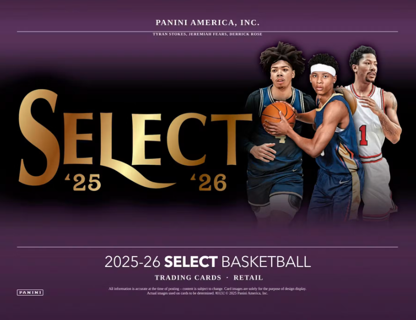 2025-26 Panini Select Basketball Blaster 20-Box Case