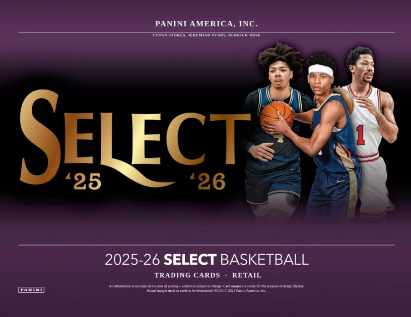 2025-26 Panini Select Basketball Blaster Hobby Pack
