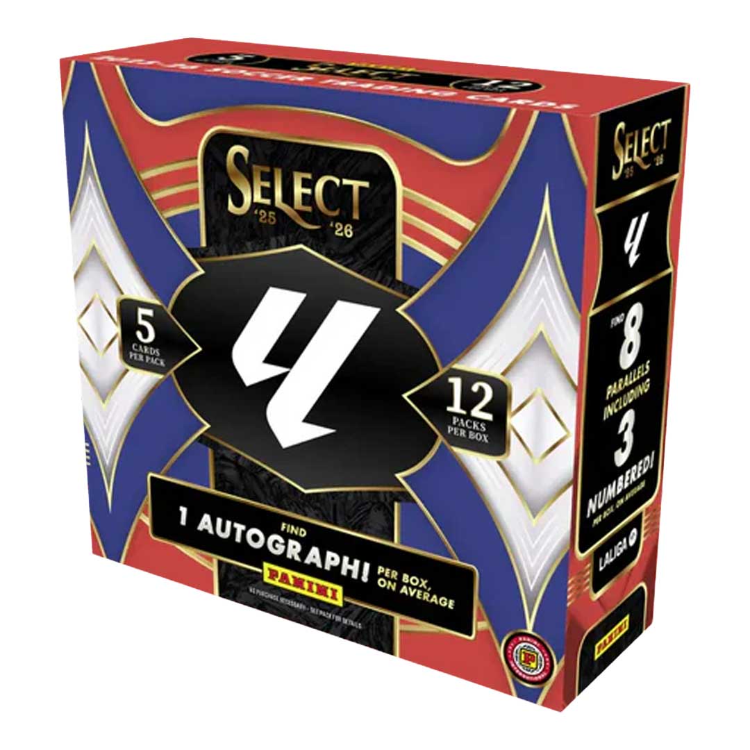 2025-26 Panini Select La Liga Soccer Hobby International Box