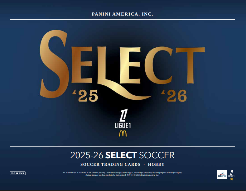 2025-26 Panini Select Ligue 1 Soccer H2 Box