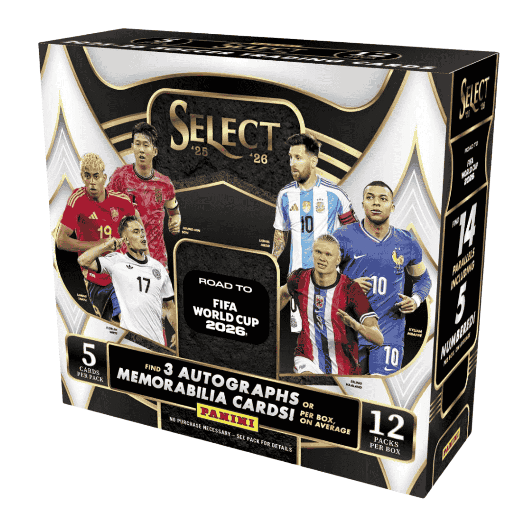 2025-26 Panini Select Road To FIFA World Cup 2026 Soccer Hobby Box