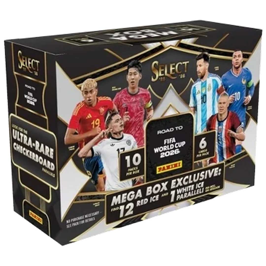 2025-26 Panini Select Road to FIFA World Cup Soccer Mega Box