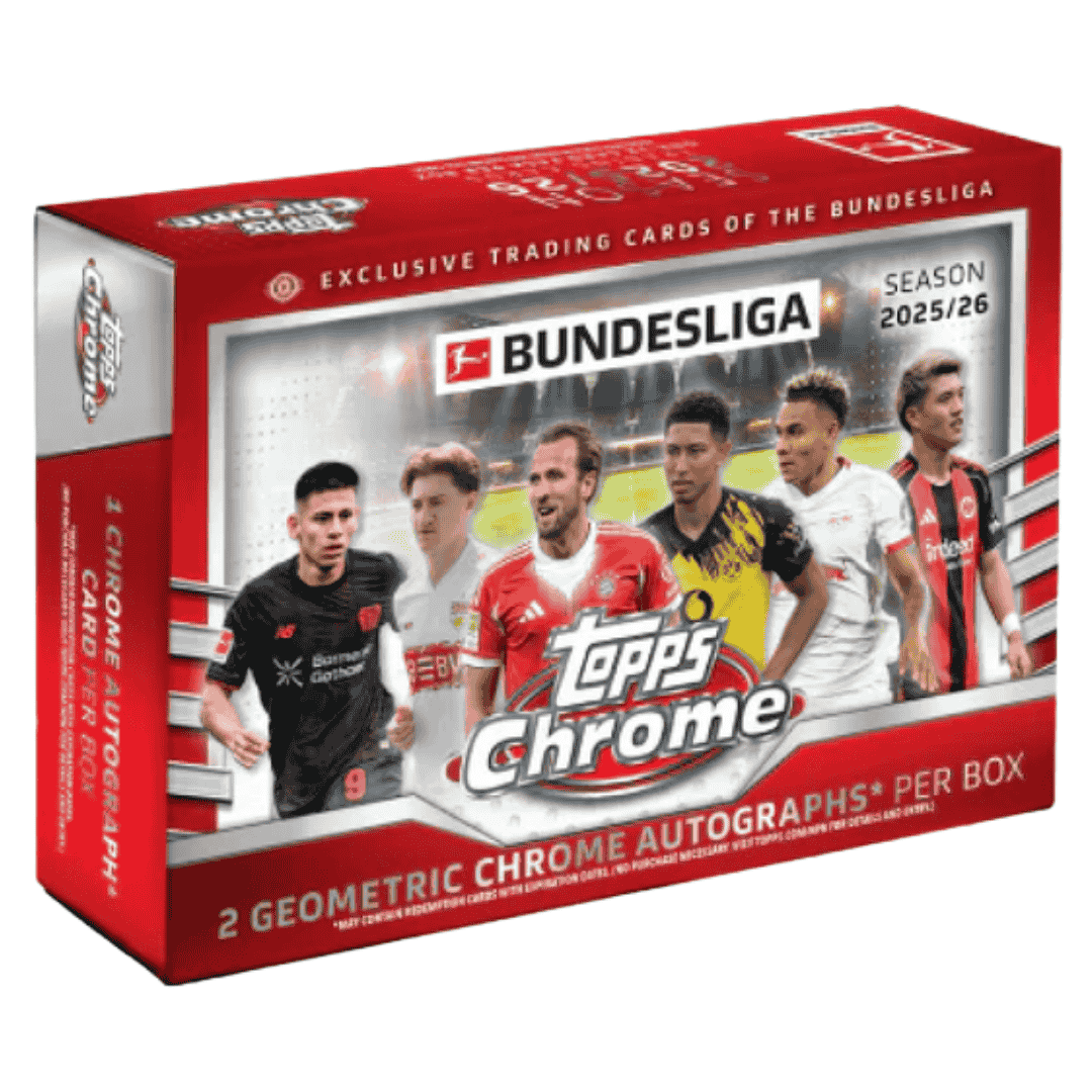 2025-26 Topps Chrome Bundesliga Soccer Breaker's Delight Box