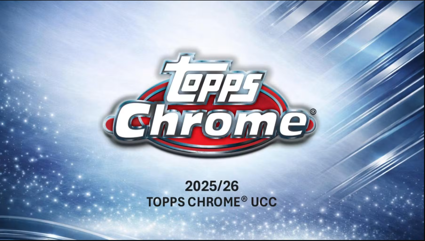 2025-26 Topps Chrome UEFA Club Competitions Fanatics Fest NYC Soccer Hobby Pack
