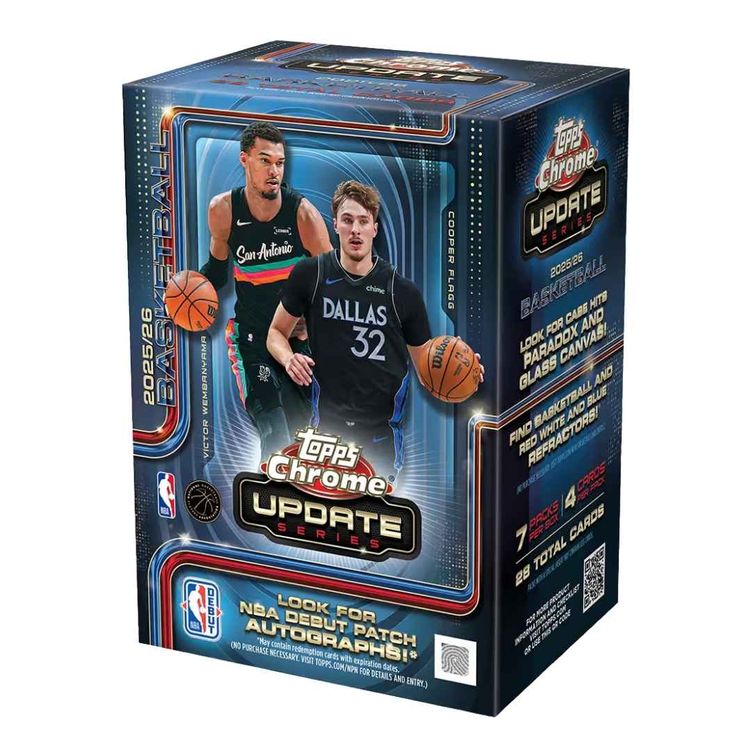 2025-26 Topps Chrome Update Basketball Value Box