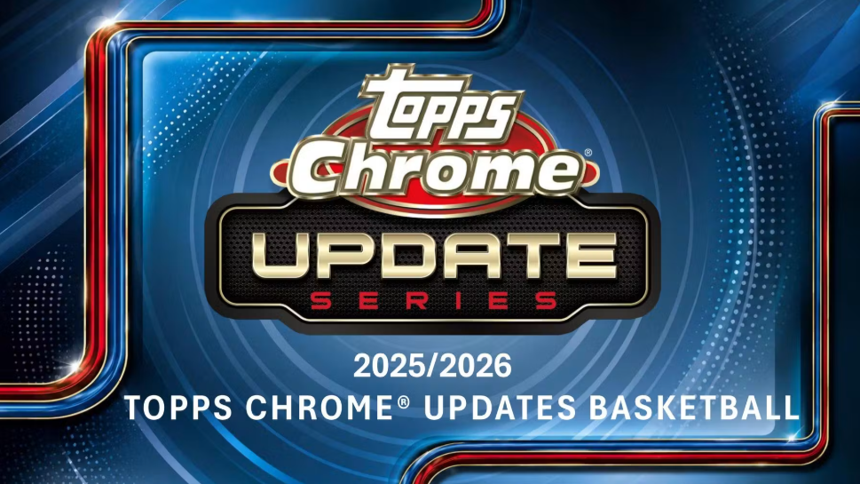 2025-26 Topps Chrome Update Series Basketball Hobby Box (Slightly Damaged)