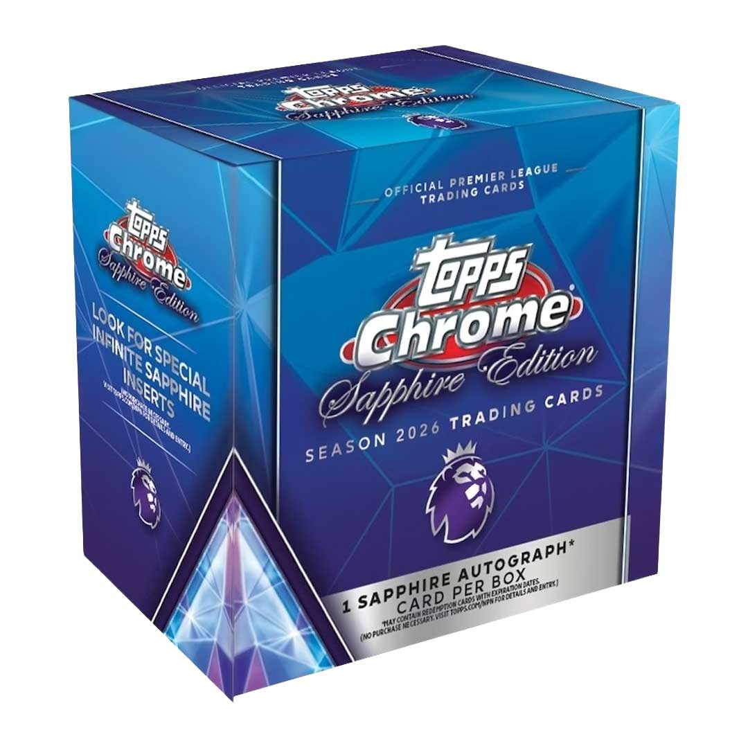  2025-26 Topps English Premier League Soccer Sapphire Edition Box