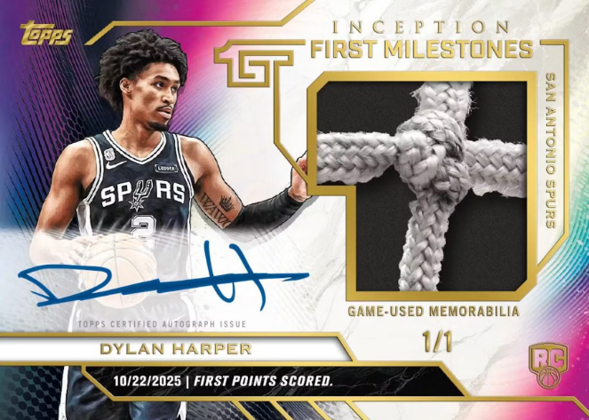 2025-26 Topps Inception Basketball First Day Issue Hobby 8-Box Case