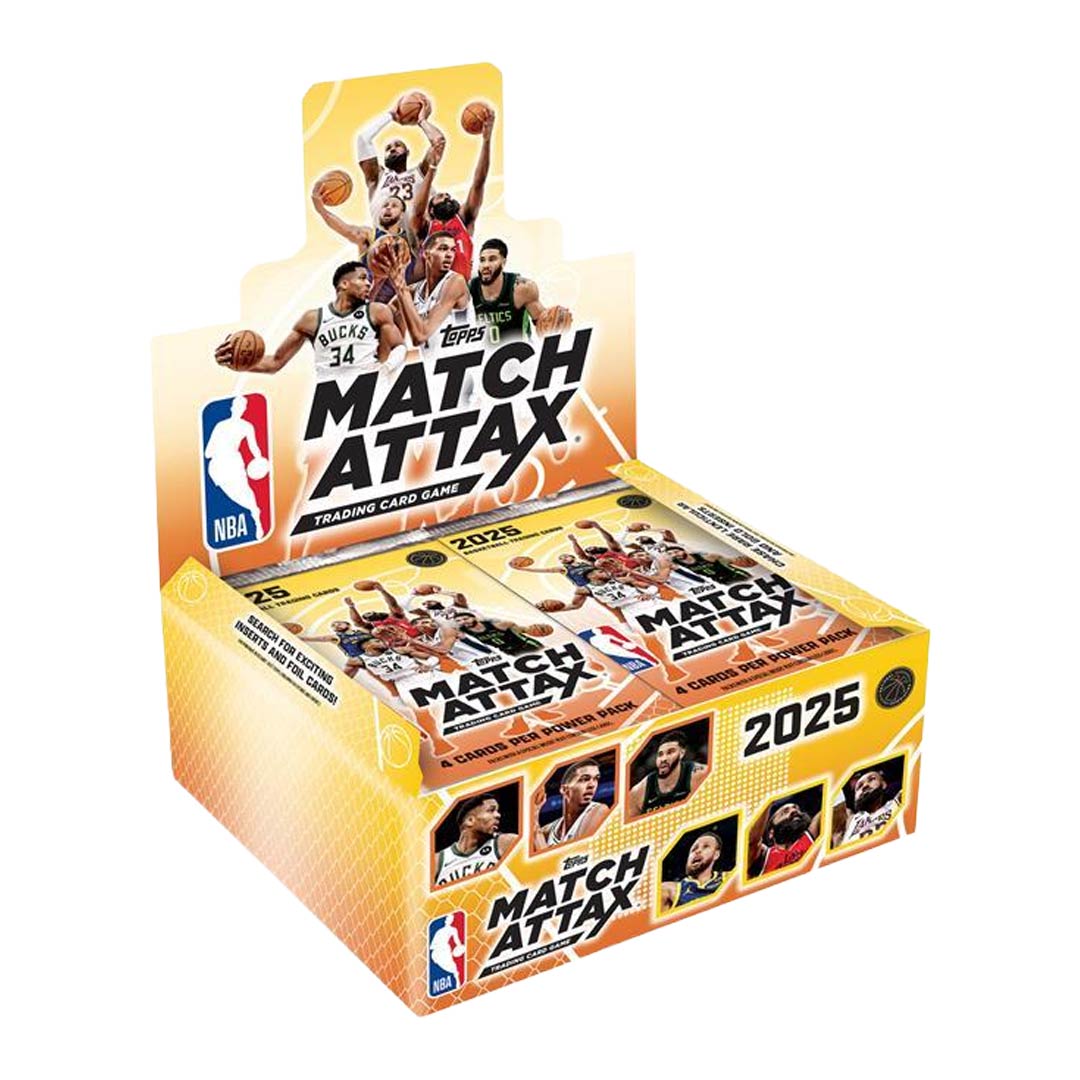 2025-26 Topps Match Attax NBA Basketball Power Pack Box