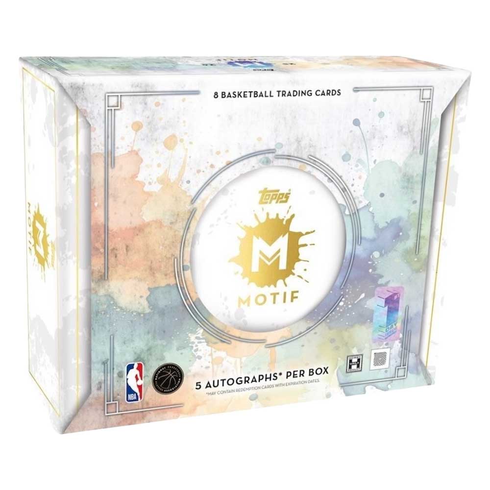 2025-26 Topps Motif Basketball Hobby Box - First Day Issue (FDI)