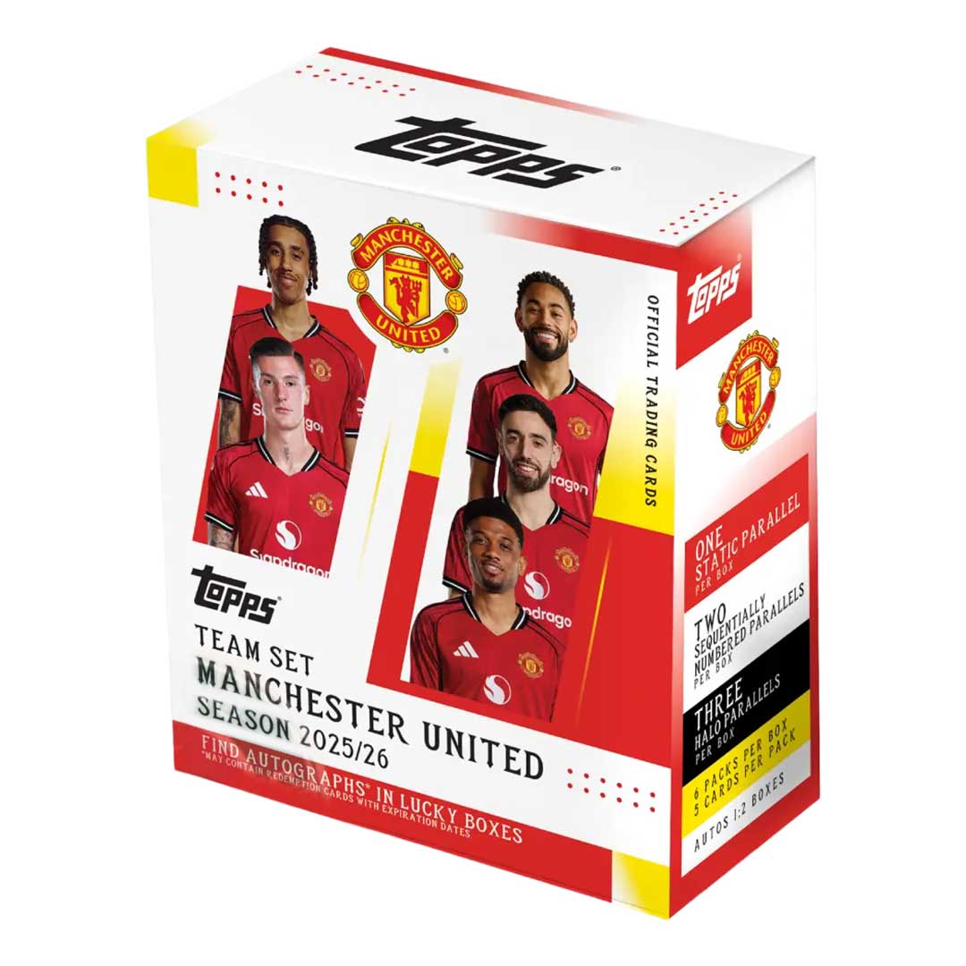 2025-26 Topps Soccer Manchester United Team Set Box