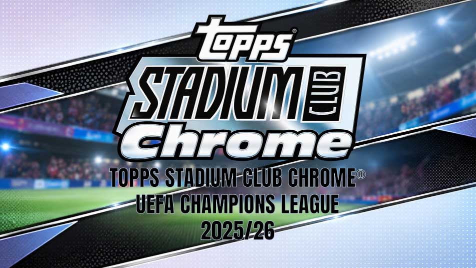 2025-26 Topps Stadium Club Chrome UEFA Champions League Soccer Hobby 12-Box Case
