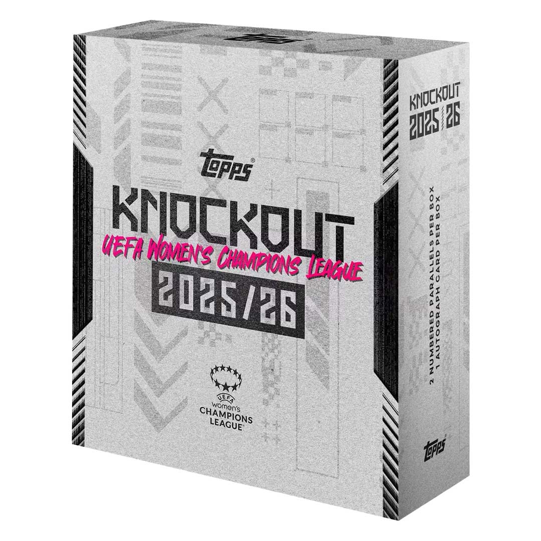 2025-26 Topps UEFA Women's Champions League Soccer Knockout Hobby Box