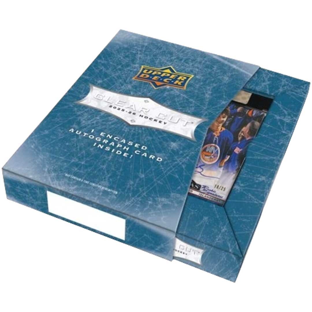  2025-26 Upper Deck Clear Cut Hockey Hobby Box