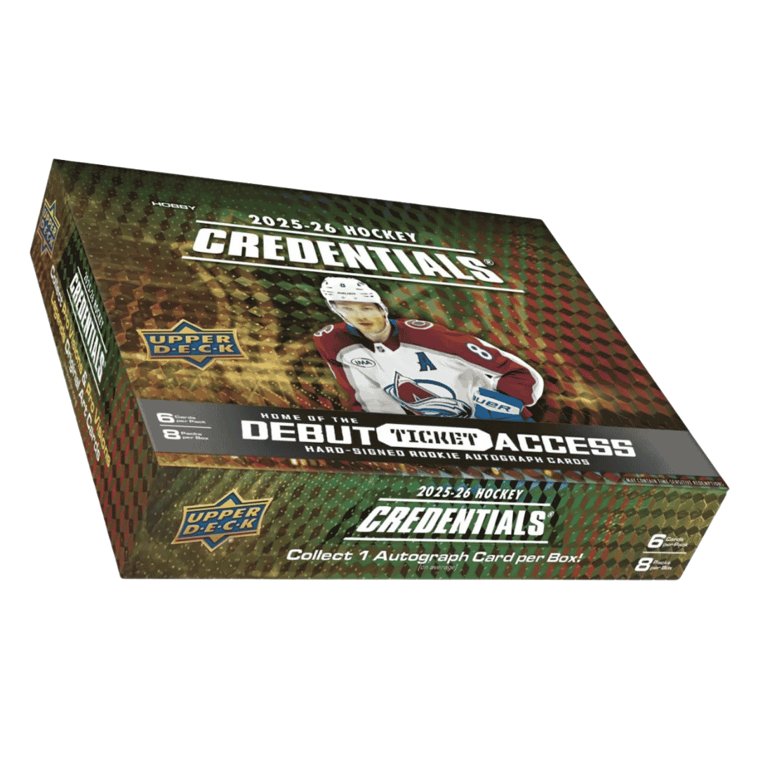  2025-26 Upper Deck Credentials Hockey Hobby Box