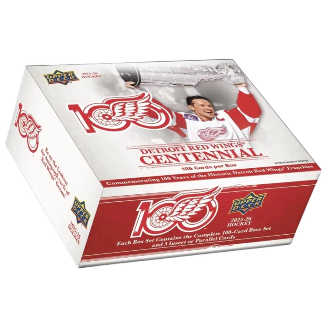 2025-26 Upper Deck Detroit Red Wings Centennial Hockey Box Set