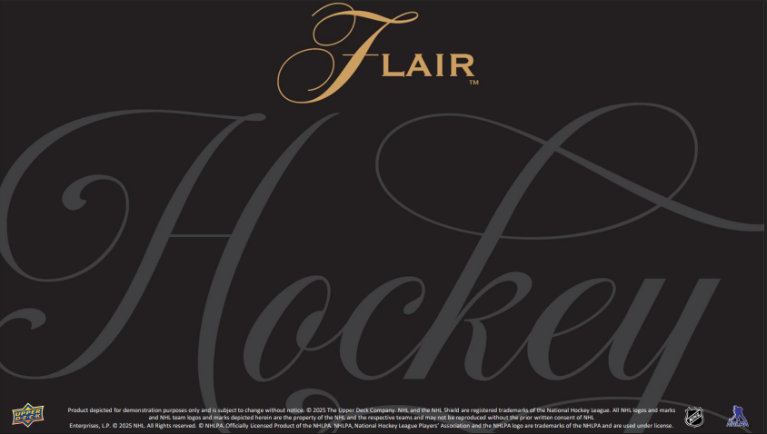 2025-26 Upper Deck Flair Hockey Hobby Pack