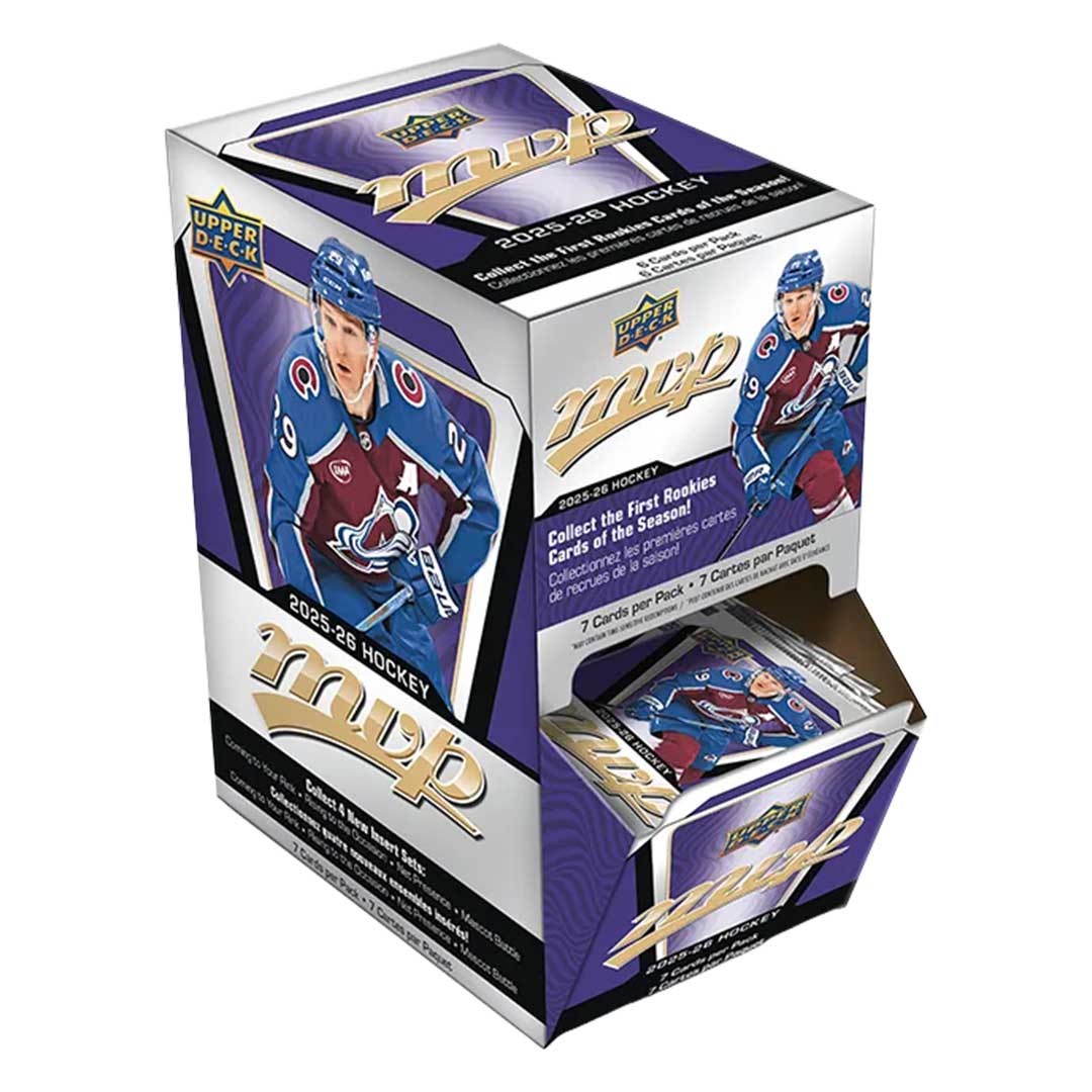  2025-26 Upper Deck MVP Hockey Gravity Feed Box