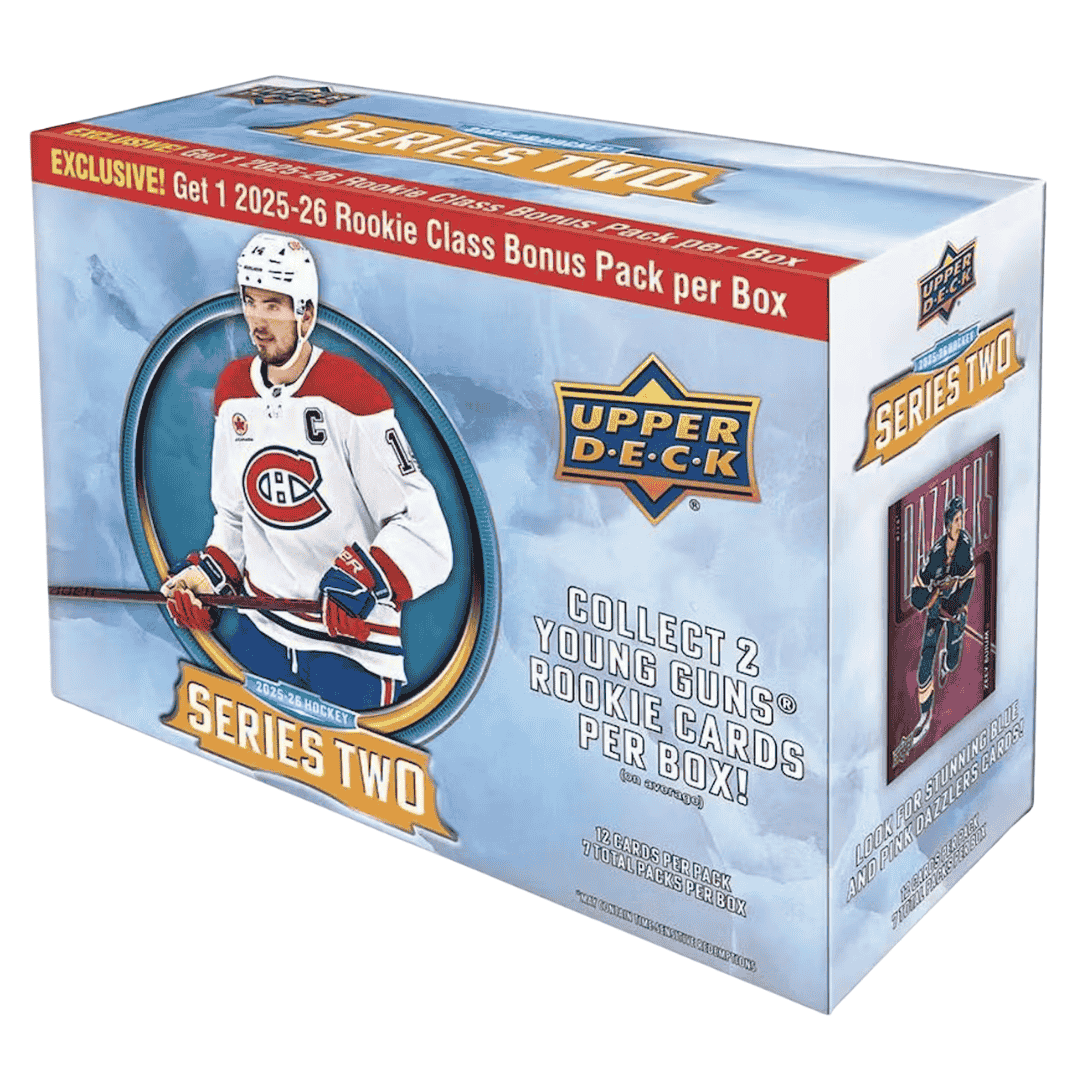 2025-26 Upper Deck Series 2 Hockey Mega Box