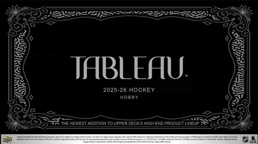 2025-26 Upper Deck Tableau Hockey Hobby Box