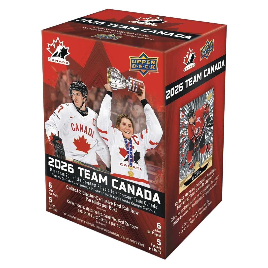 2025-26 Upper Deck Team Canada Blaster Box