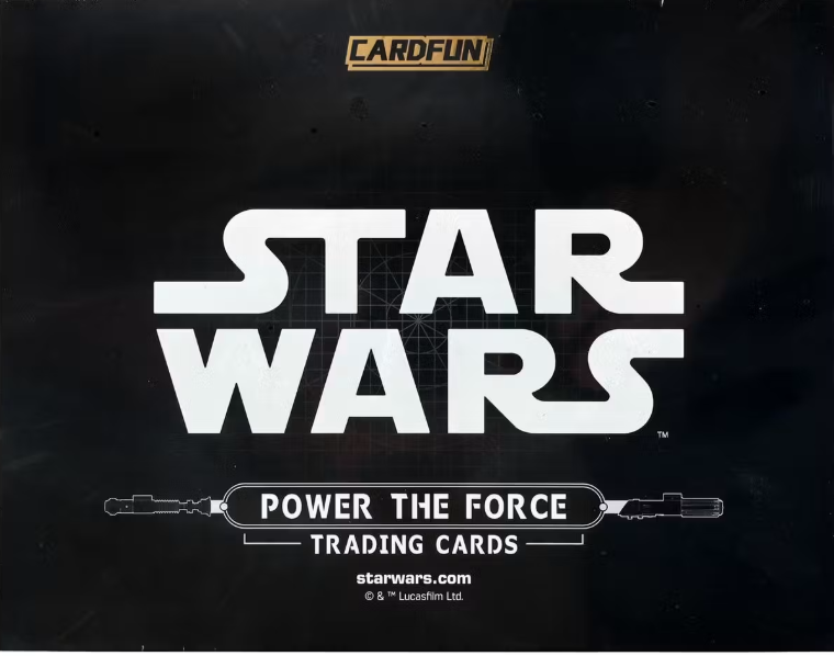 2025 Card.Fun Star Wars Power the Force Hobby 12-Box Case