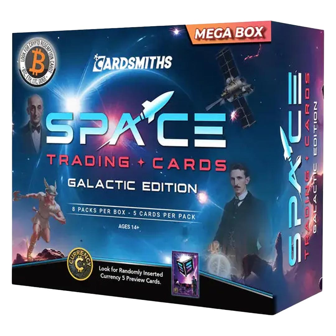 2025 Cardsmiths Currency Space Trading Cards Mega Box