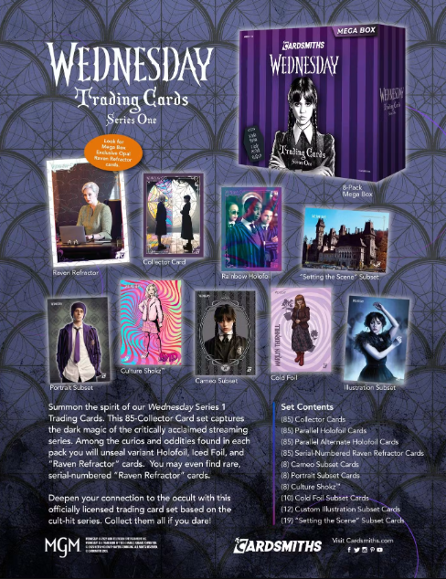2025 Cardsmiths Wednesday Series 1 Mega Pack