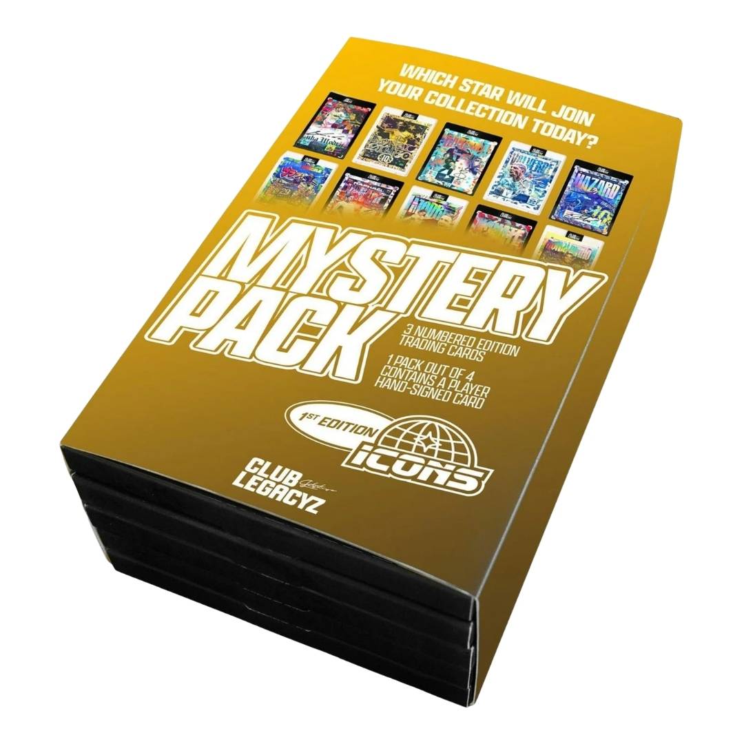 2025 Club Legacyz Icons Soccer First Edition Hobby Box