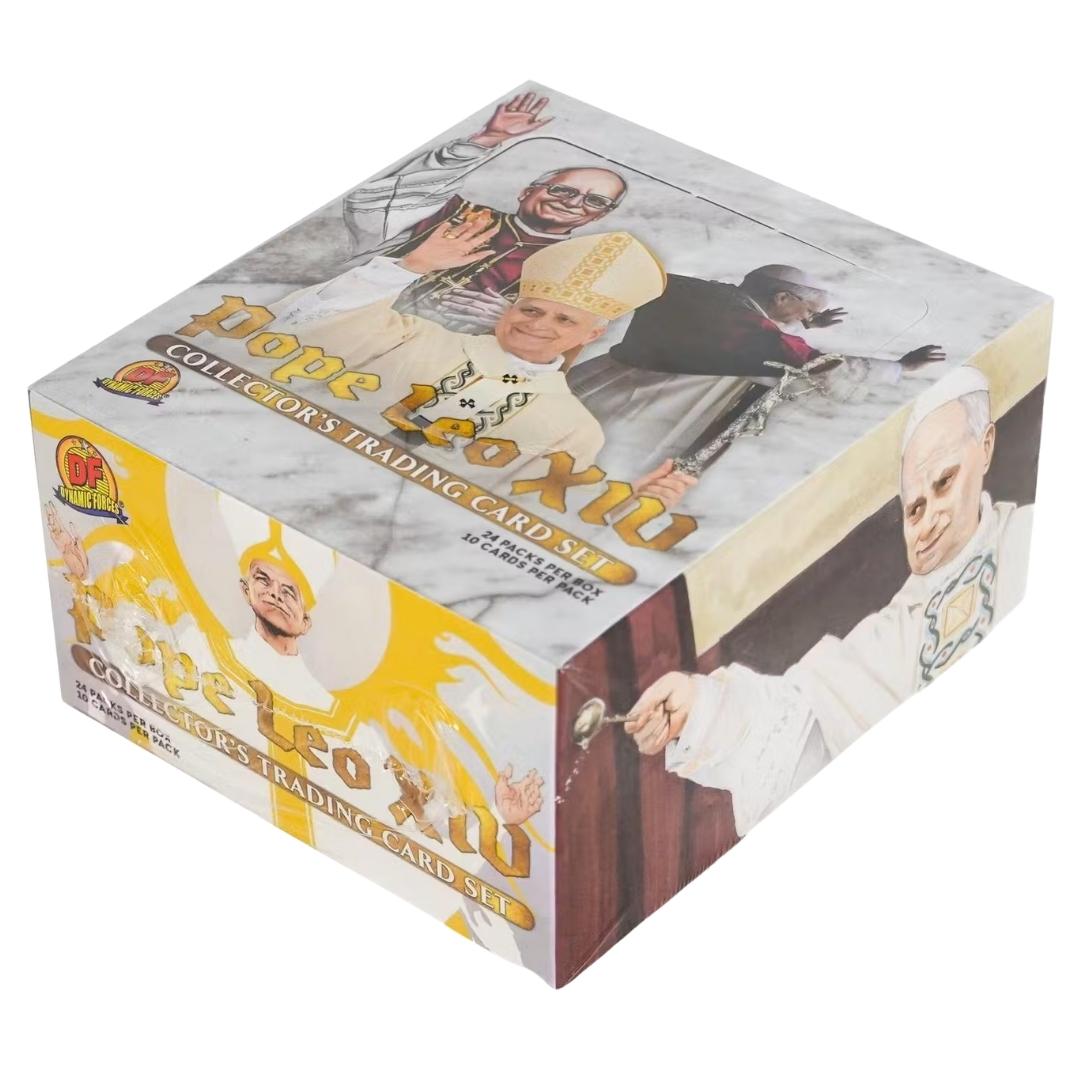 2025 Dynamic Forces Pope Leo XIV Collector's Trading Card Set Hobby Box