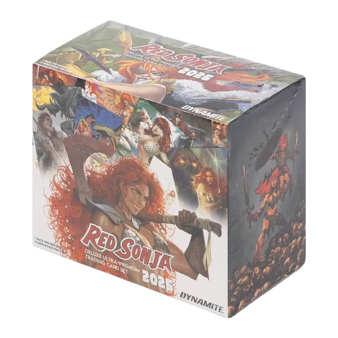 2025 Dynamite Red Sonja Deluxe Ultra-Premium Trading Cards Box