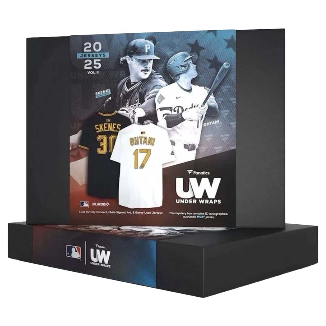 2025 Fanatics Under Wraps MLB Baseball Jersey Hobby Box