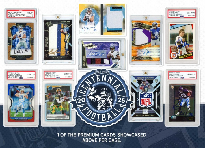 2025 Gold Rush Centennial Football Box
