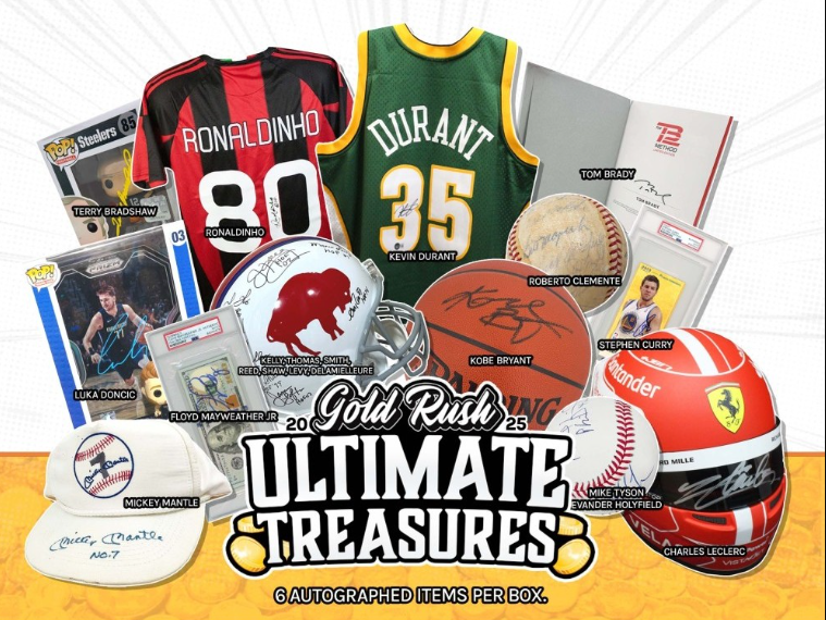 2025 Gold Rush Ultimate Treasures Case