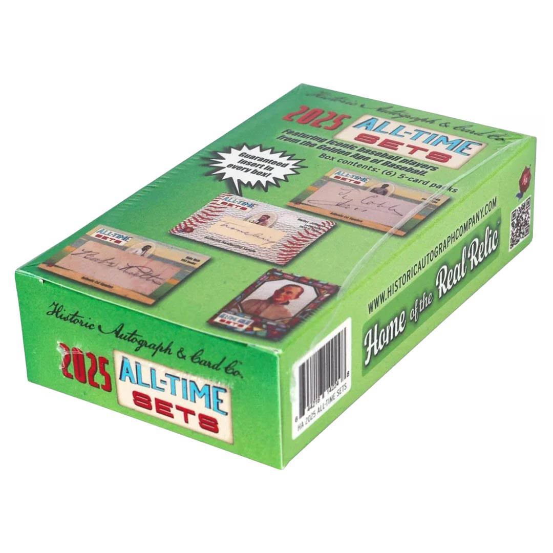 2025 Historic Autographs All-Time Sets Baseball Box