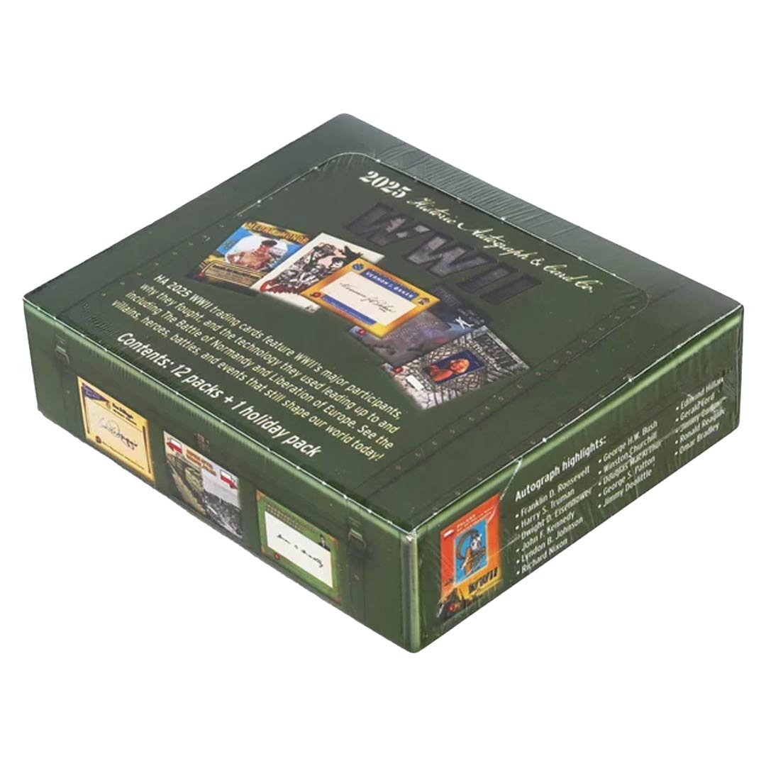 2025 Historic Autographs World War 2 Vending Box