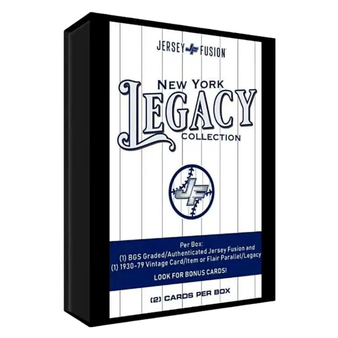 2025 Jersey Fusion New York Legacy Collection Baseball Hobby Box