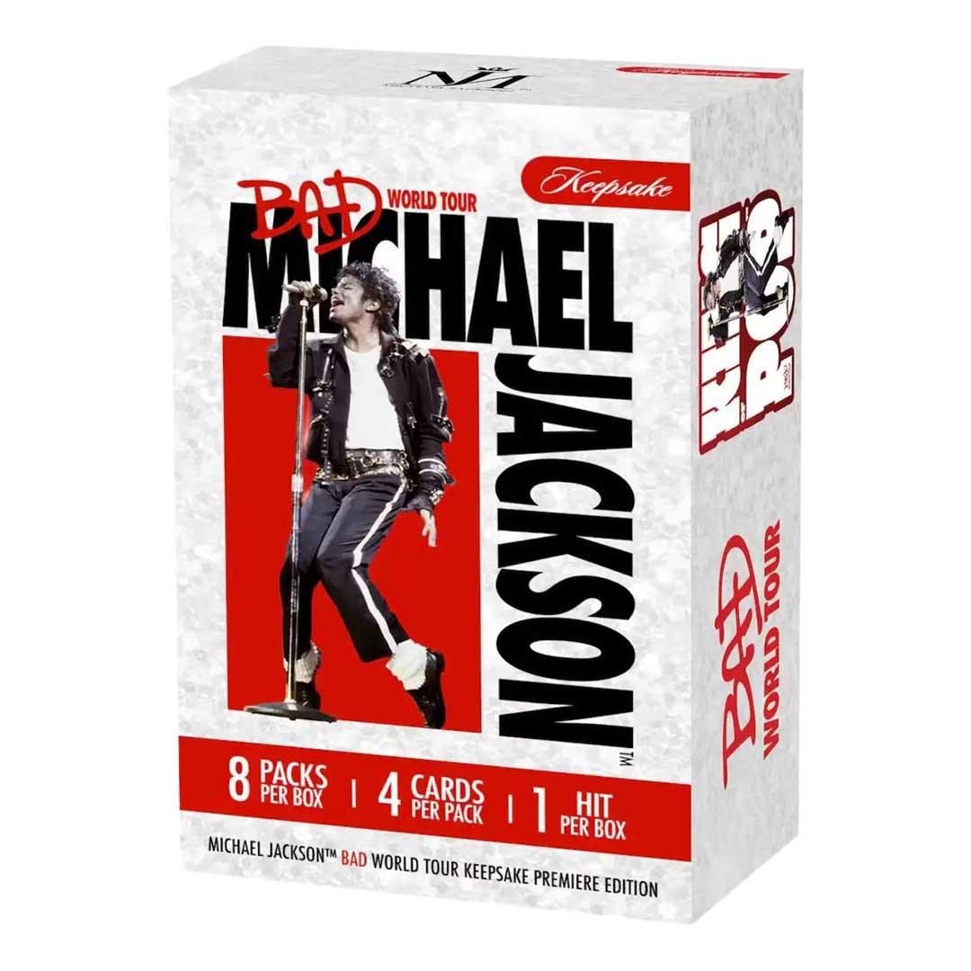 2025 Keepsake Michael Jackson Bad World Tour Collection Blaster Box