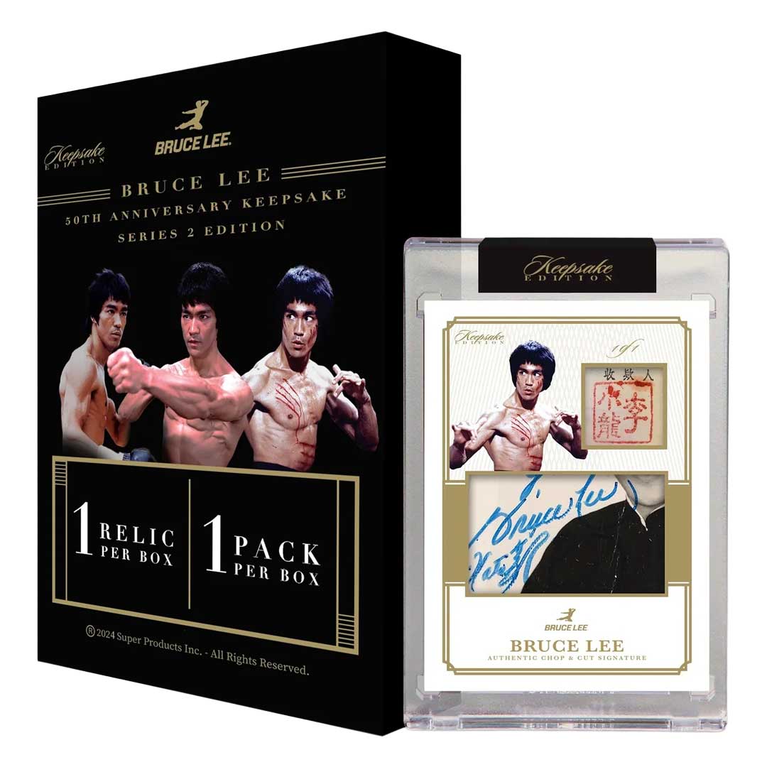 2025 Keepsake Trading Cards Keepsake Bruce Lee Collection Series 2 Hobby Box