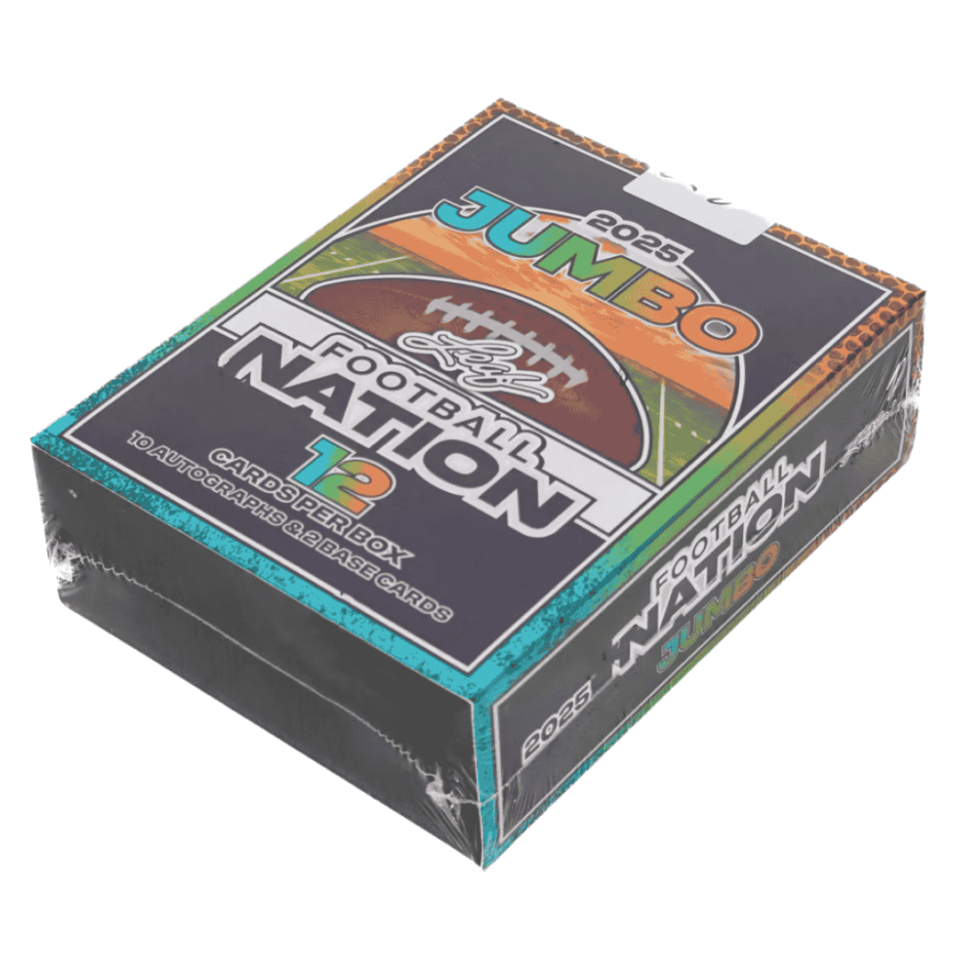 2025 Leaf Football Nation Jumbo Box